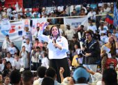 Gabriela Rivadeneira es la nueva presidenta del movimiento Revolución Ciudadana, organización política fundada por el expresidente Rafael Correa.