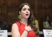 Palacios, formalizó una denuncia por violencia política de género contra la ministra de Desarrollo Humano, Zaida Rovira.