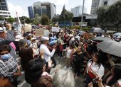 La audiencia de apelación fue declarada fallida el 2 de marzo de 2026 por ausencia del fiscal. Así lucieron los alrededores
