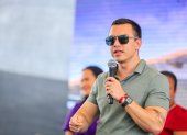 Daniel Noboa rechazó que se haya alterado el porcentaje establecido por la Constitución.