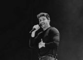 Pablo Alborán en concierto.