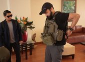 Luis Chonillo, alcalde de Durán, durante una visita a EXPRESO en el 2024.
