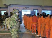 Reos en una cárcel ecuatoriana.