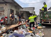 Referencial. Urvaseo es la empresa encargada de la recolección de basura, pero no se le permite laborar durante el toque de queda.