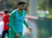 Achraf Hakimi es una de las figuras de la selección de Marruecos que enfrentará a Ecuador.