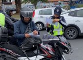 El 25 de marzo se realizó un operativo de control enfocado en motociclistas, en Los Dos Puentes.