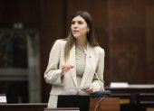 La asambleísta Valentina Centeno (ADN) dijo que el incentivo tributario propuesto en la Ley urgente de Noboa permitirá motivar la construcción de vivienda de manera más eficiente.