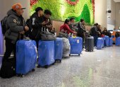Un grupo de ecuatorianos viajó hacia Almería e Islas Baleares, en España, para labores agrícolas el pasado 21 de marzo, como parte del programa de migración circular.