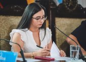 Blanca López aseguró el pasado 15 de mayo, durante la sesión de Concejo, que seguirá siendo concejal durante este periodo.