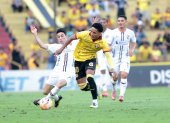 Barcelona SC y Liga de Quito empataron 2-2 en el Monumental.