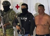 Alias Pepe, señalado por las autoridades como presunto jefe de sicarios del grupo de delincuencia organizada Los Choneros