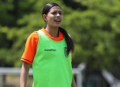 Kathleen Mendoza vive el mejor momento de su carrera y sueña con levantar el título sudamericano.