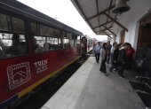 La reactivación del tren ha generado un auge turístico en la localidad.