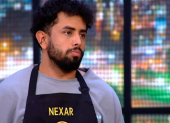 Nexar Gómez es eliminado de Masterchef.