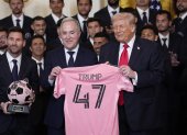 El presidente Trump recibe a la plantilla del Inter Miami, campeones de la MLS, en un acto histórico en Washington.