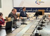 El pasado 18 de febrero, tras la destitución de Mario Godoy y la inhabilitación de Alexandra Villacís encargó a la presidencia a Damián Larco.
