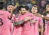 Lionel Messi anotó en el partido amistoso entre Inter Miami e Independiente del Valle.