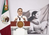 Claudia Sheinbaum, durante su rueda de prensa en Palacio Nacional, anunció que evalúa acciones legales contra Elon Musk tras acusaciones vinculadas al crimen organizado.