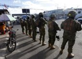 Foto de archivo de operativos militares en Ecuador.