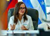 Marcela Aguiñaga, criticó la postura del Gobierno nacional frente a las inundaciones y cuestionó que se reduzca la solución al dragado de ríos.