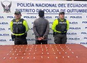 Operativo en Santa Rosa de Chillogallo permitió la detención de un ciudadano por tenencia de drogas.