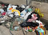 En sectores como La Prosperina, noroeste de Guayaquil, hubo basura acumulada en la mañana del 19 de marzo de 2026.