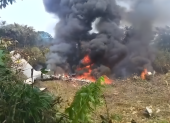 Un avión Hércules del Ejército colombiano se estrelló en el municipio de Puerto Leguízamo, Putumayo.