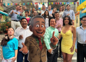 Parte del elenco estelar de 'Cholito Forever'.