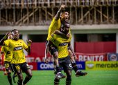 Johnny Quiñónez le dio el gol a Barcelona SC ante Argentinos Juniors en Copa Libertadores.
