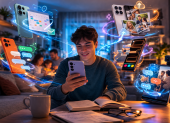Los smartphones incorporan sistemas que organizan tareas, editan contenido y sugieren acciones automáticamente.