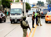 Militares y Policía Nacional estará en las calles de Guayaquil durante el toque de queda.