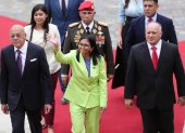 Delcy Rodríguez asumió la Presidencia en Venezuela tras la captura de Nicolás Maduro.