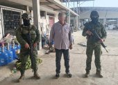 Un ciudadano fue aprehendido durante una operación militar ejecutada en la Hacienda La Clementina