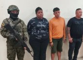 Tres personas señaladas como integrantes del grupo delictivo organizado Los Choneros fueron aprehendidas