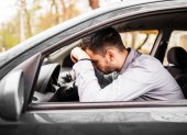 No se arriesgue ni exponga a otros conduciendo en mal de salud, incluso gripe fuerte.
