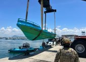 Operativo en alta mar permitió interceptar tres embarcaciones vinculadas al narcotráfico frente a Manta.
