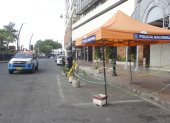 La mañana siguiente, la Bahía amaneció con tensión y presencia limitada de uniformados, según denunciaron comerciantes.