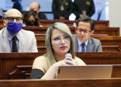 Priscila Schettini dijo que no borrará los mensajes en su cuenta de redes sociales contra Diana Salazar, como dispone la sentencia del TCE.
