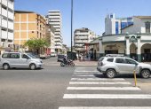 El hecho ocurrió en avenida Quito y Hurtado, en el centro de Guayaquil.