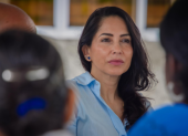 La presidenta del Tribunal Contencioso Electoral (TCE), Ivonne Coloma, resolvió desestimar una denuncia presentada contra Luisa González.