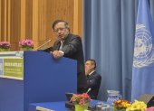 El presidente Gustavo Petro participa este lunes en Viena, en la Comisión de Estupefacientes de la ONU, el principal órgano multilateral de decisión en materia de drogas.