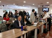 El abogado del alcalde de Guayaquil, Ramiro García, solicitó nuevamente que el Tribunal permita que Aquiles Álvarez asista presencialmente a la audiencia de juicio del caso Triple A.