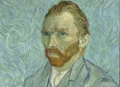 Uno de los varios autorretratos del artista neerlandés Vincen van Gogh, de 1889.