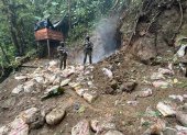 Una operación militar ejecutada en el sector Salinas de Montenuevo, en la provincia de Santo Domingo de los Tsáchilas.