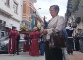 Feligreses se preparan para realizar diversas actividades religiosas durante el feriado.