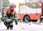 Siniestro. La Policía y el Municipio investigan el accidente de un bus que dejó dos fallecidos en Quito.