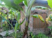 Un inmueble utilizado presuntamente como centro de acopio de armas fue allanado en el cantón Simón Bolívar