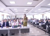 La asambleísta Valentina Centeno presentó las modificaciones al proyecto de ley de vivienda social.