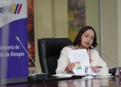 Carolina Lozano es la titular de la Secretaría Nacional de Gestión de Riesgos.