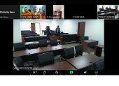 El alcalde de Guayaquil, Aquiles Álvarez, asiste a la audiencia de apelación de su prisión preventiva en el caso Goleada.